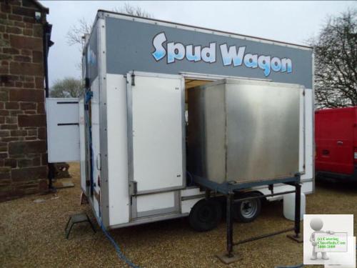 REDUCED!! Catering Trailer - The Spud Wagon for sale!