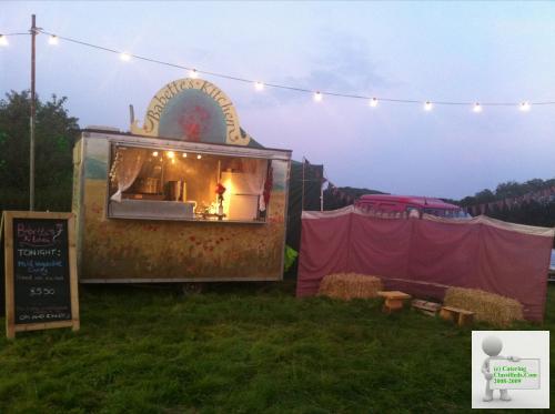Beautiful catering trailer for street food, festivals,events