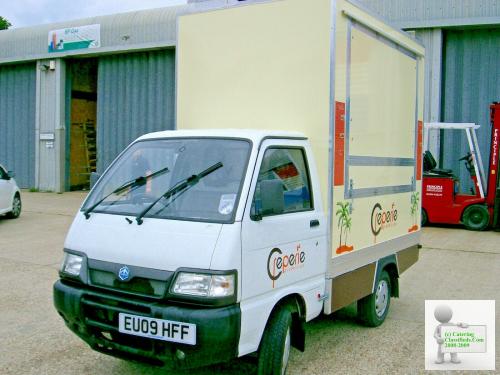Brand New Chassis Cab Crepe Catering Trailer for Sale
