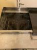 Commercial Grill 3 burners charcoal GAS with STAND