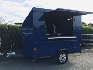 Coffee catering trailer
