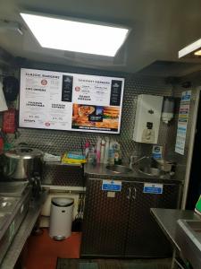 Street food catering trailer