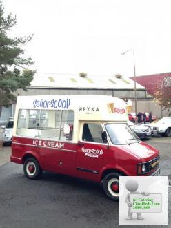 Bedford ice cream van