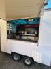12ft Catering Trailer With 4 Wheels And 2 Axles