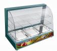 COMMERCIAL GREEN HOT FOOD CHICKEN WARMER DISPLAY CABINET SHOWCASE