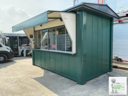 Kiosk Snacks Wagon Catering Trailer Bar Food Retail Shop Very Secure