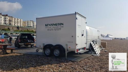 Refrigerated Chiller Trailer Hire Sussex Cold Store Delivery or Collection
