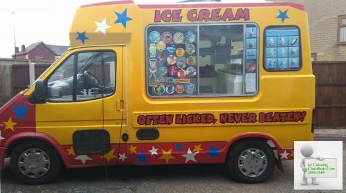 Whitby Morrison Ice Cream Van