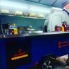 Catering Trailer burger van Grill BBQ,Hot Dogs, Fryer