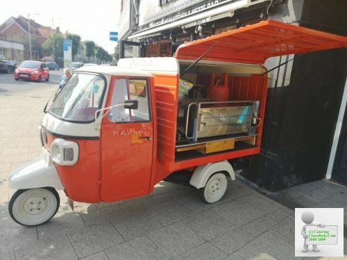 Tuk tuk street food truck catering unit