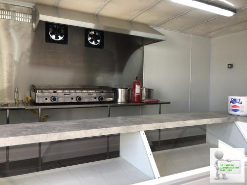 Catering trailer newly refurbished