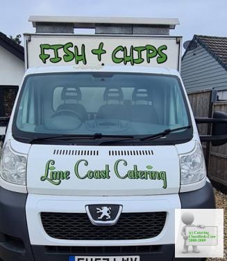 Mobile fish and chip van