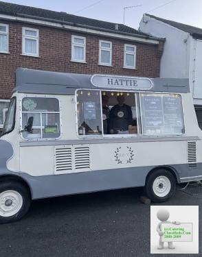 Bedford Cf Ice cream converted into kitchen great for food truck, bar, cafe