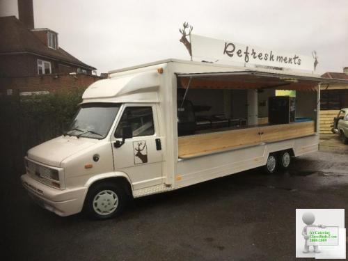 Catering vehicle, food van, burger van, ice cream van