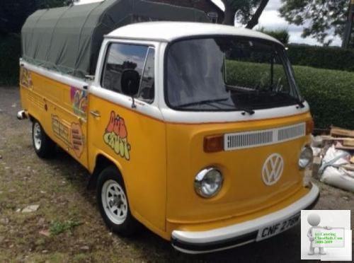 1974 Volkswagen Pick Up Converted to Mobile Pizza Catering Van