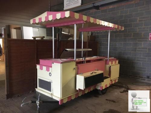 Ice Cream Cart Carpigiani Trailer Catering Unit