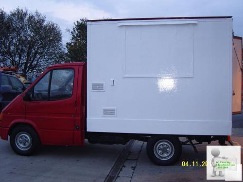 Ford Transit Catering Van with new Gas and Electric Certs
