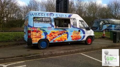 Burger van and pitch to rent in oxford