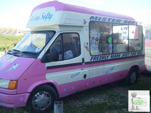 Ford transit long wheel base whippy ice cream van
