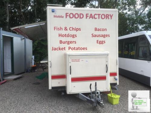 LARGE MOBILE CATERING/SNACKBAR VAN FULLY LOADED READY TO GO