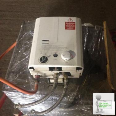 RINNAI LPG WATER HEATER WITH HEAT TOP DIFFUSER