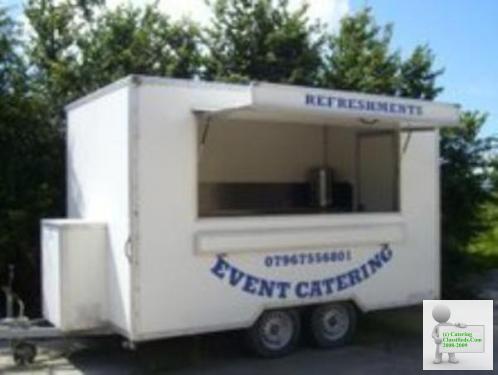 12FT X 7ft catering trailer