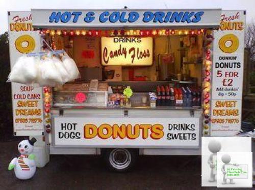 FOR SALE Candy Floss, Donut & Sweet Trailer