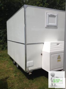10ft X 7ft TWIN AXLE CATERING TRAILER