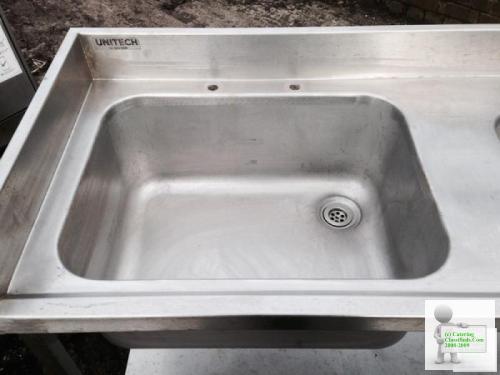 1800mm Triple Bowl Stainless Steel Sink -