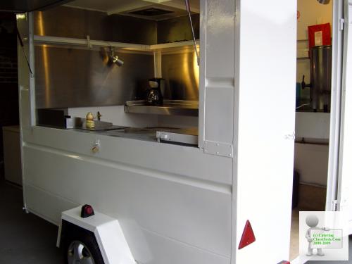 8x6 Refurbished Catering Trailer