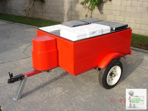 Hot Dog catering tow cart
