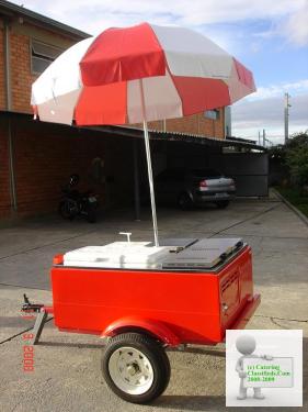 Hot Dog catering tow cart